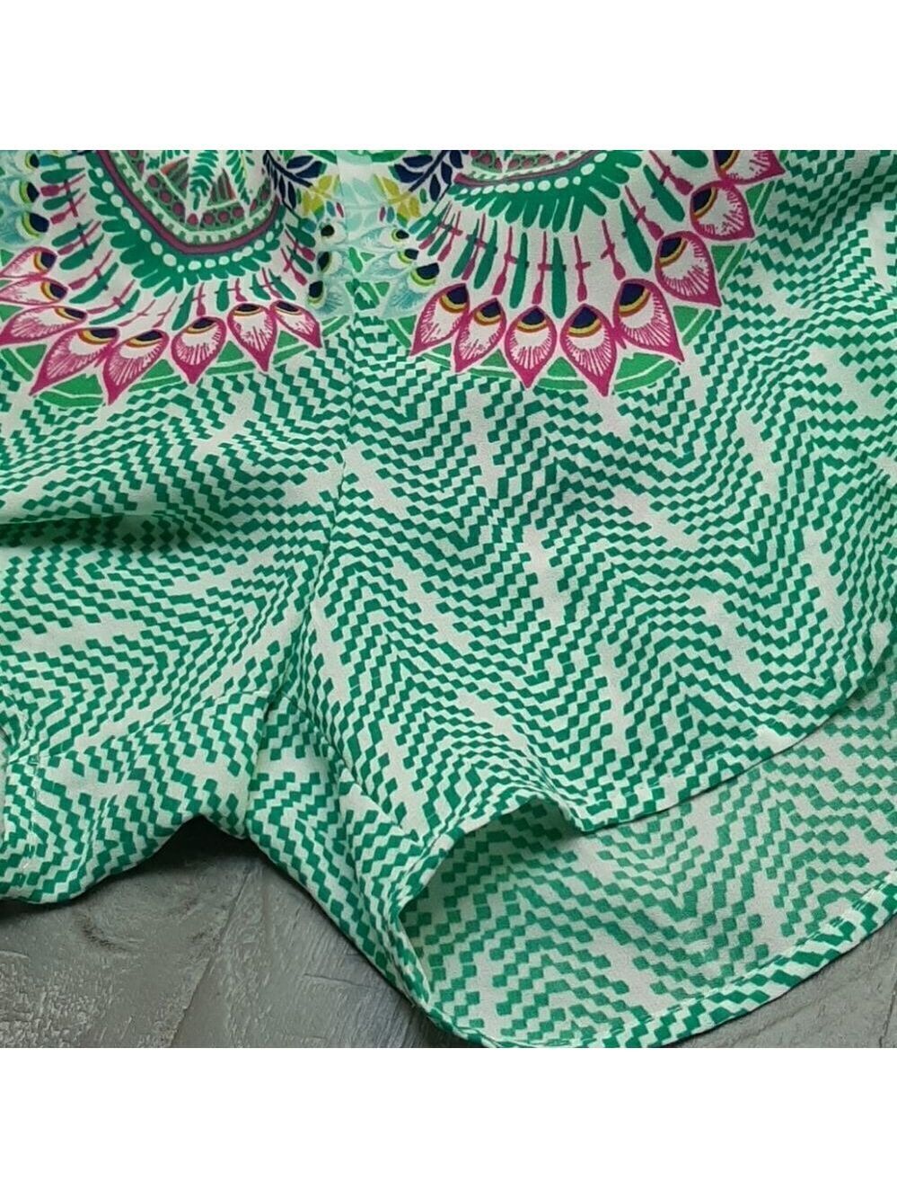 City Triangles Coloful Romper - Picture 9 of 13